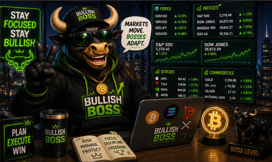 Bullish Boss — stay focused, stay bullish